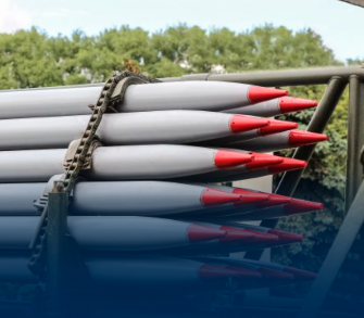 Missiles with chemical weapons